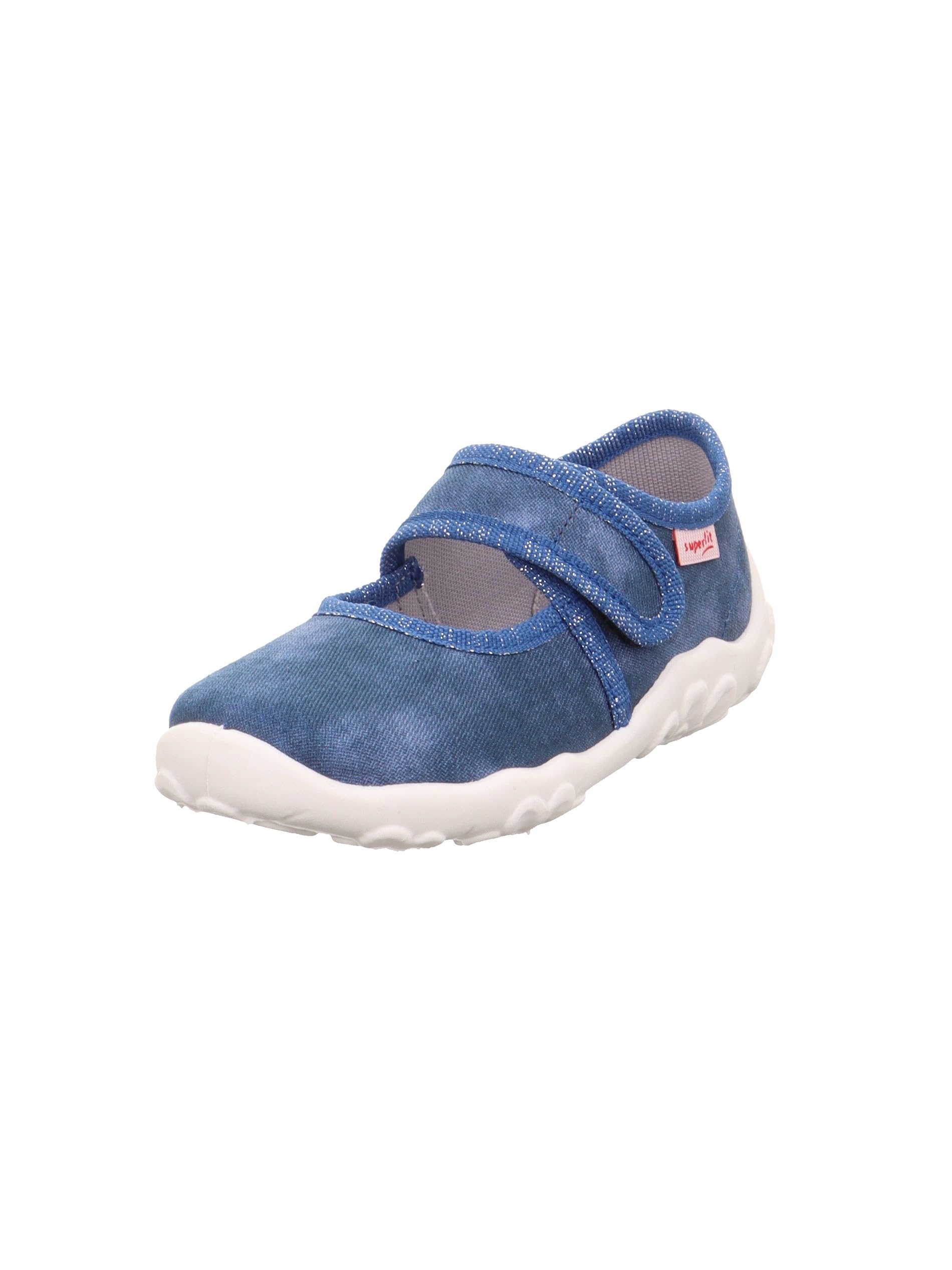Superfit Girls' Bonny Slippers, Blue 8070, 6 UK Child