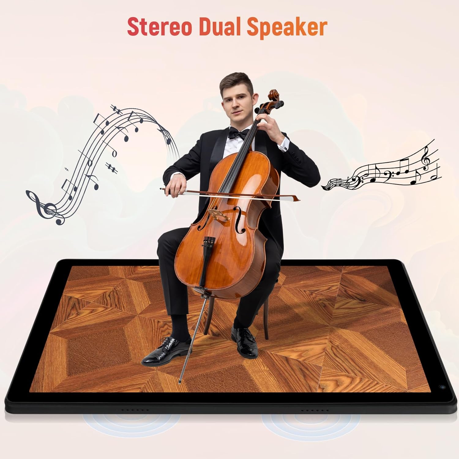 Tablet, 10.36 inch Android 14 Tablet with Octa-core Processor 16GB RAM 128GB ROM 1TB Expansion, HD IPS Touchscreen, WiFi 6, BT 5.3, Dual Camera, Tablets 2025 - Image 7