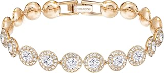 Swarovski Una Angelic Crystal Tennis Bracelet - Rose Gold Tone Women's Elegant Jewelry