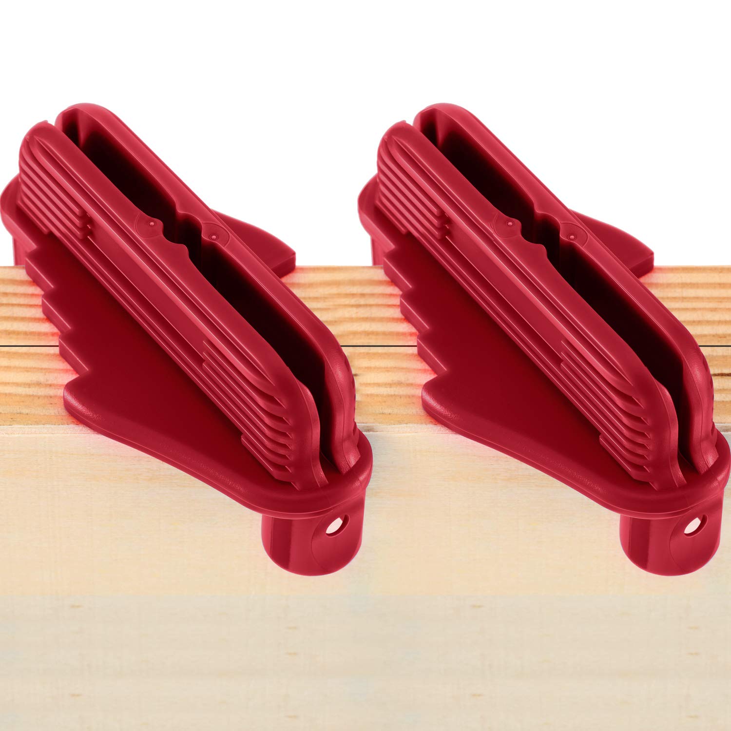 Center Scriber Line Scriber Woodworking Marking Offset Marking Tool Marking Center Finder Tool Wood Scribe Marking Gauge Fits Standard Wooden Pencils (2, Red)