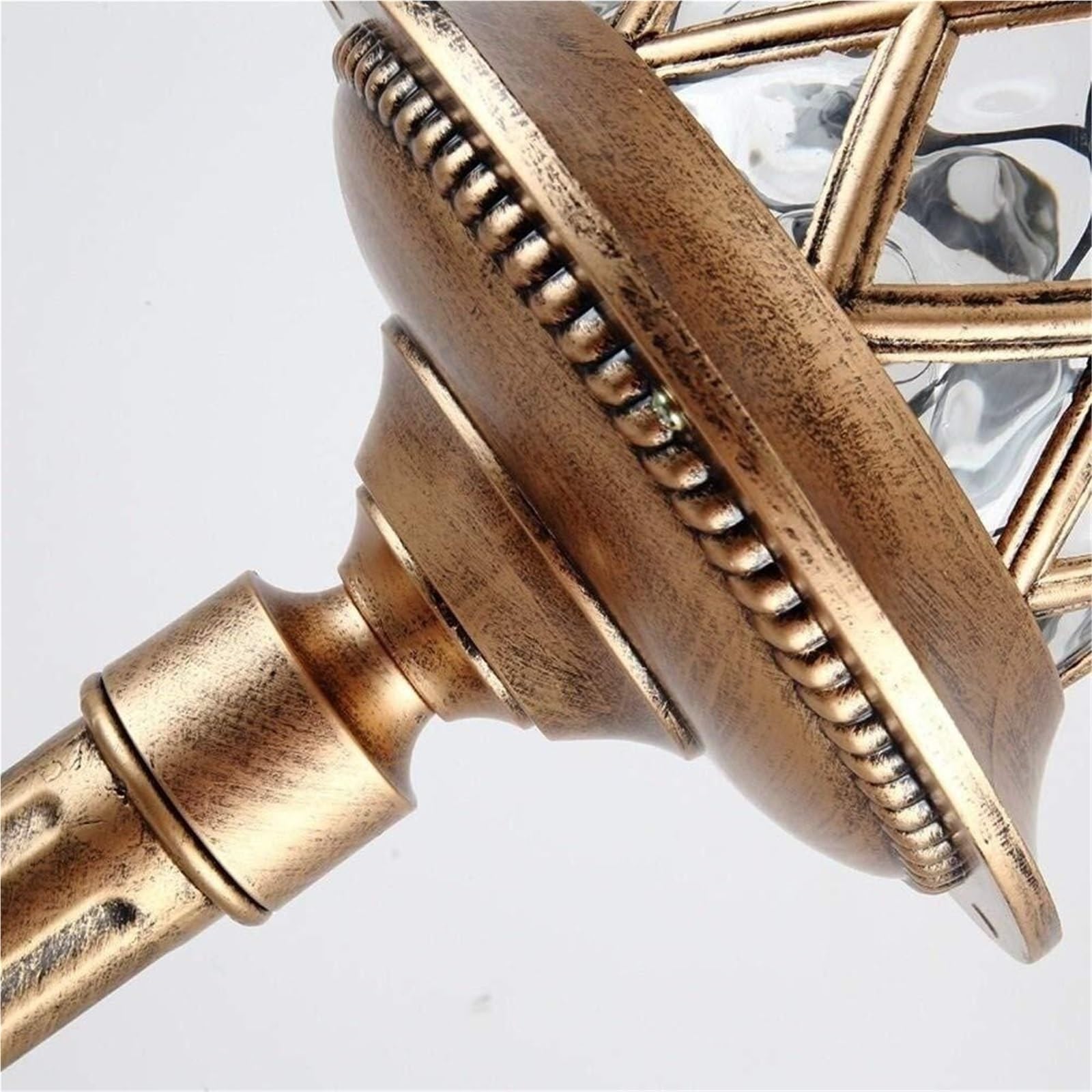 Pfostenleuchten Außenlampe Pfostenleuchten Outdoor Europäische Outdoor Gartenleuchte Rasenlicht Outdoor Wasserdicht Landschaft Straßenlaterne Gemeinschaftspark Villa Gartenleuchten Glaslampe