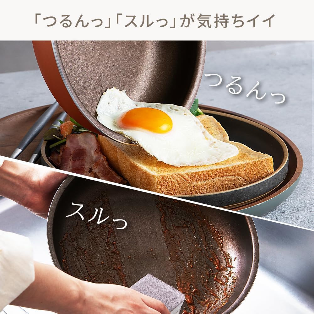 Amazon.co.jp: フライパン 鍋 セット IH&ガス火対応 13点セット
