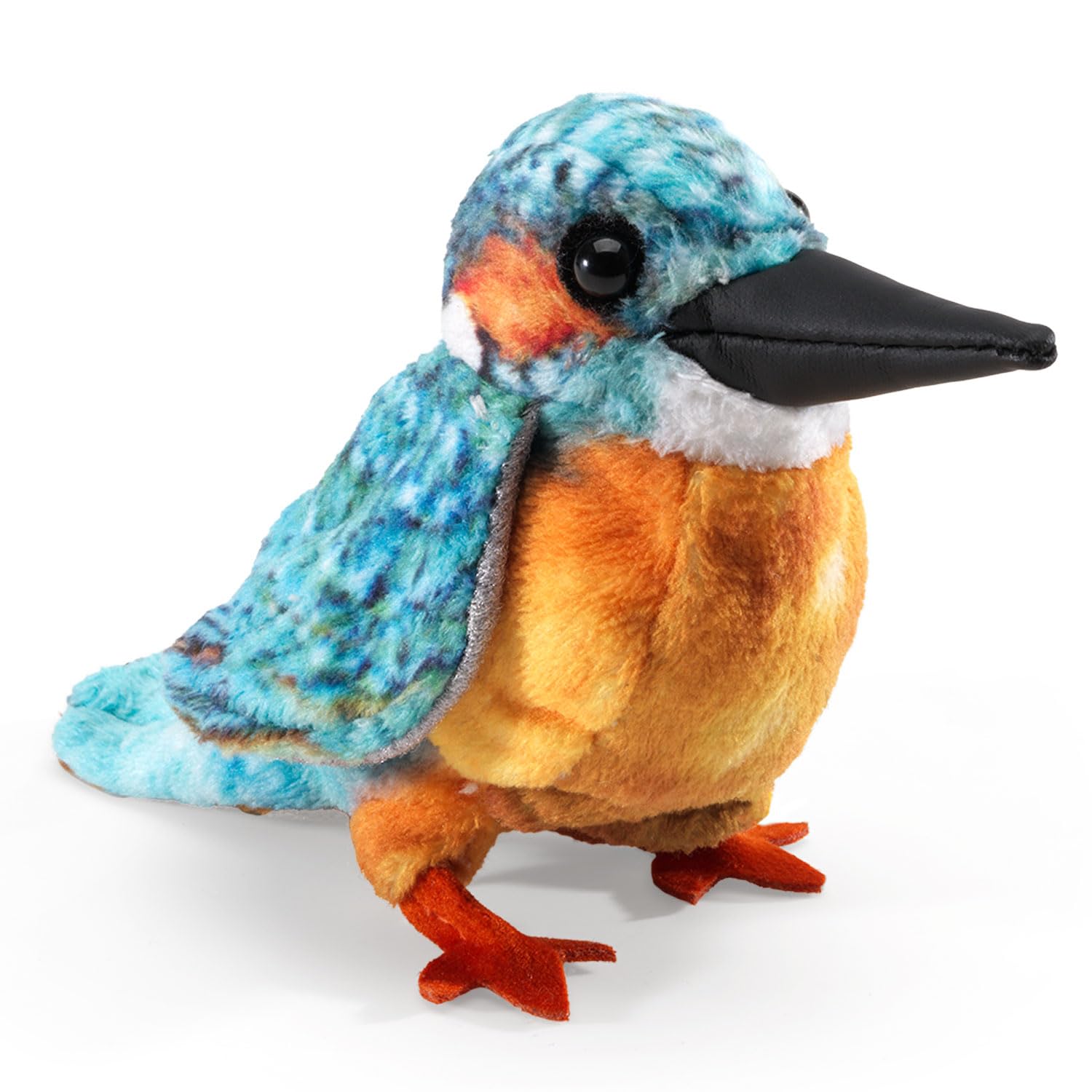 Folkmanis Mini Common Kingfisher Finger Puppet