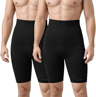 Kaththai Men Supporter Shapewear | Waist & Tummy Tucker Compression Body Shaper Shorts for Men | High Waist Slimming Suppo... Price In India