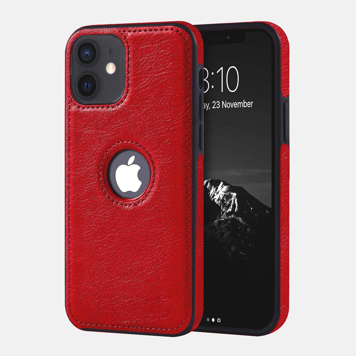 MaisonMargiela スマホケース iPhone 12mini Maison Margiela Minimal Leather Phone Case (For iPhones)