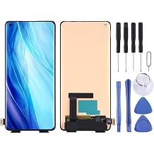 Cell Phone Replacement LCD Screen with Original AMOLED Material LCD Screen and Digitizer Full Assembly for OPPO Reno4 Pro/Reno 3Pro