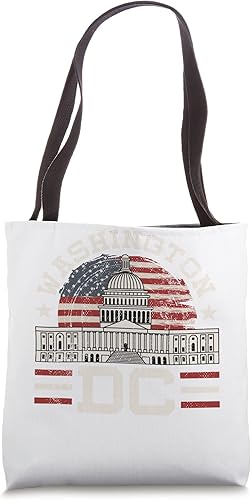 Love Washington DC USA Gift Design Idea Tote Bag