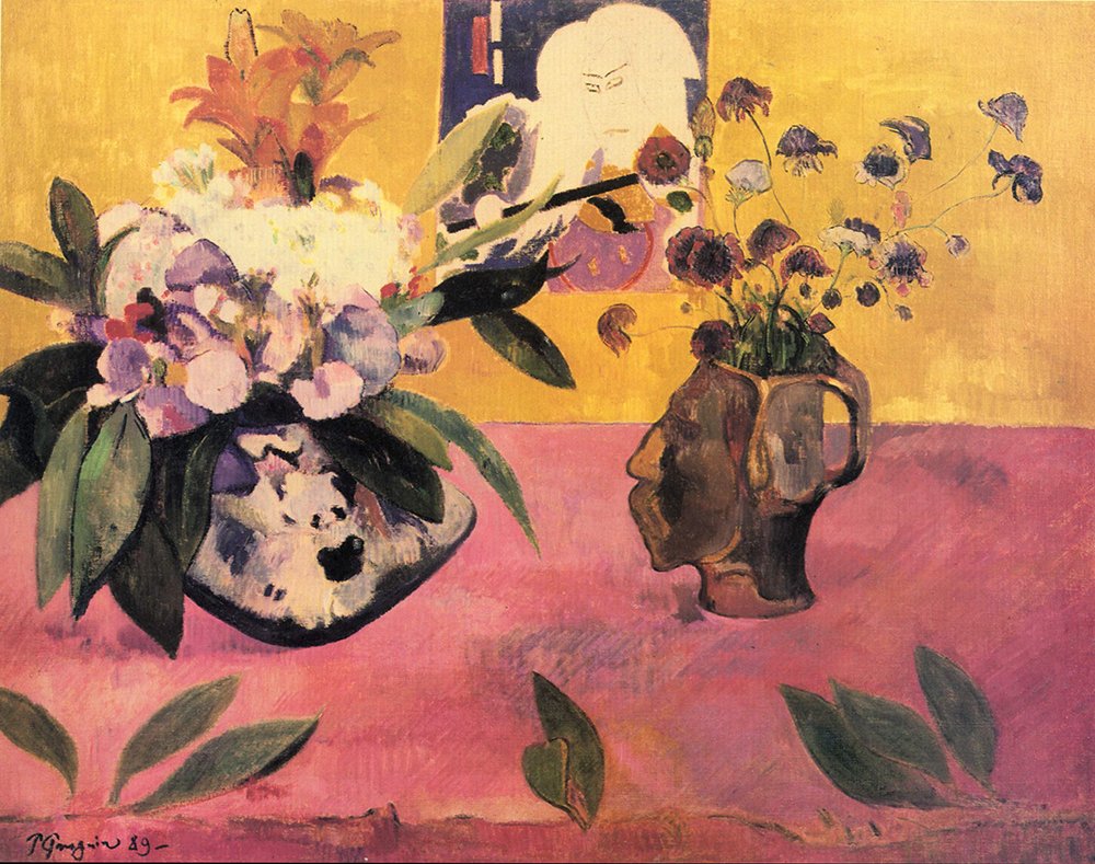 Impresión Paul Gauguin Red Table pequeña que transmite la calidez y el alma del arte clásico
