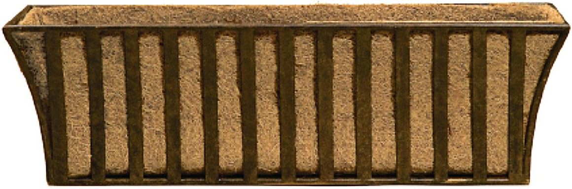 Deer Park WB124 Small Solera Window Box with Cocoa Moss Liner