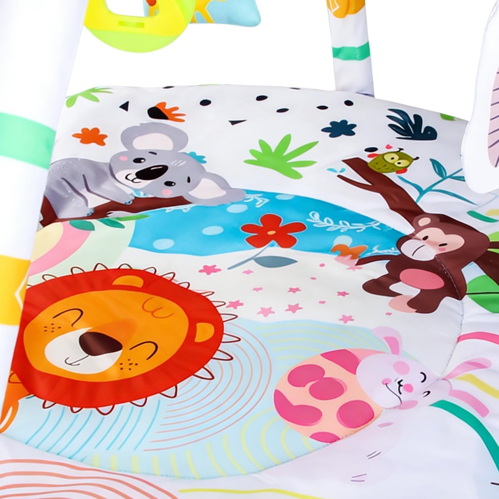 Tappetino per bambini pieghevole, morbido, pieghevole e portatile, design educativo | Tappetino per attività per neonati e bambini per gattonare, giardino, parco, asilo, compleanno, riposo, camera da letto,