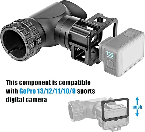 Miniatura 6 de Soporte adaptador de cámara lateral para alcance  Compatible con cámara de acción GoPro Hero 13 12 11 10 9