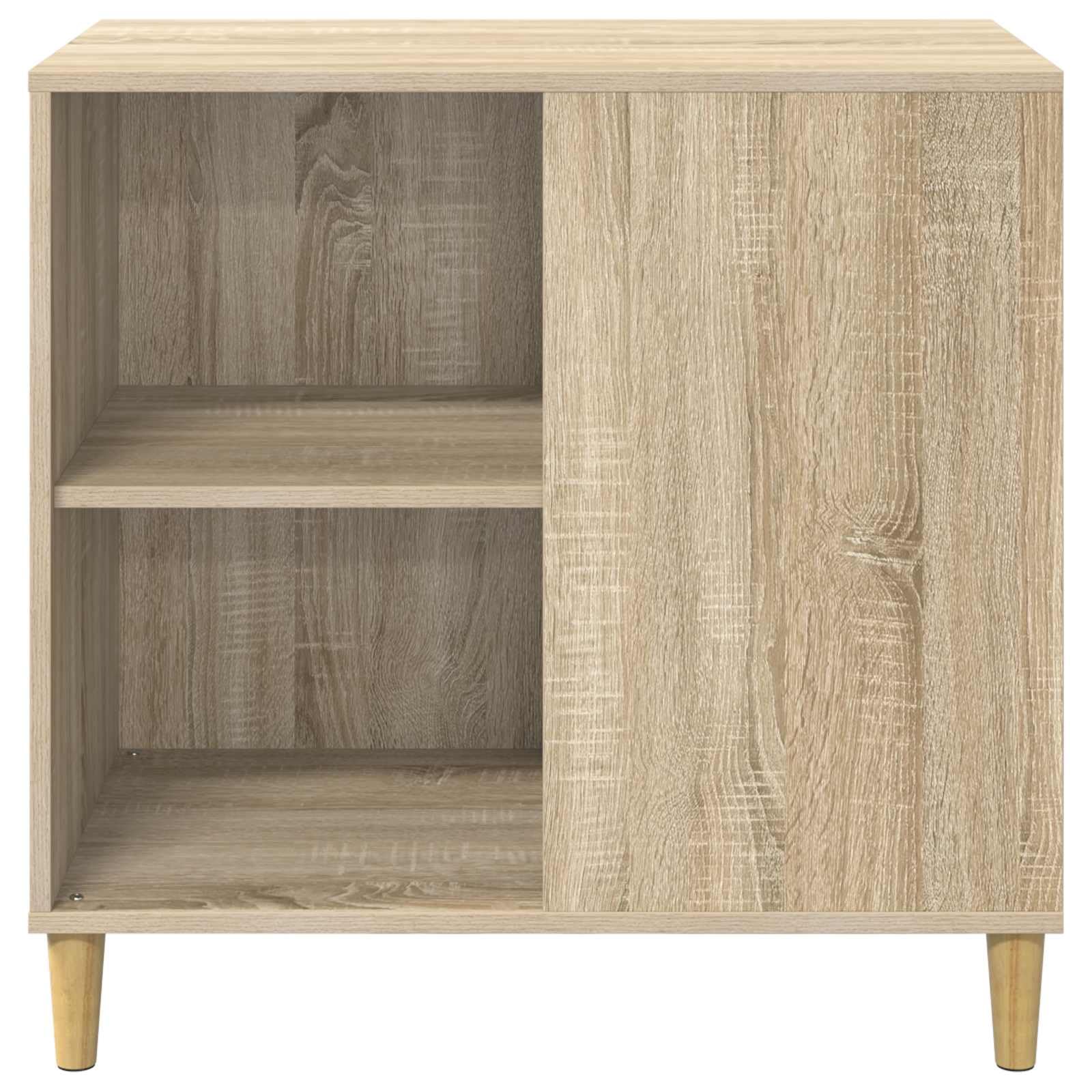 Katzenhaus Sonoma aus Holzwerkstoff 72 x 42,5 x 70 cm Robustes Katzenmöbel mit Kratzbaum, Kletterbaum, Kratztonne, Kratzbrett, Sisal für Wohnzimmer, Innenbereich, komfortable Liegefläche