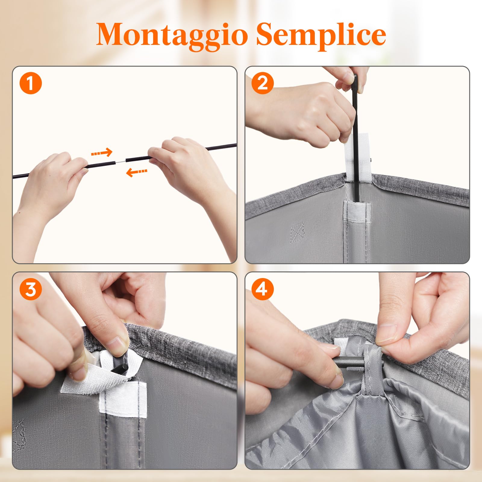 Lifewit 100L Conservazione Delle Bottiglie con Coperchio, Pattumiera Differenziata per Bottiglia Plastica e Bottiglia Vetro, Raccolta Differenziata con Foro, Contenitore Pattumiera Cucina, Grigio
