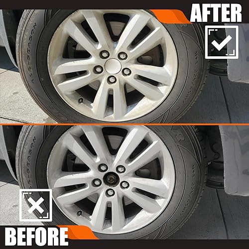 Miniatura 7 de TMS - Tapones centrales de rueda de 2.5 pulgadas para Toyota Corolla Camry Highlander RAV4, paquete de 4 (plateado, exterior de 2.5 pulgadas, 2.5