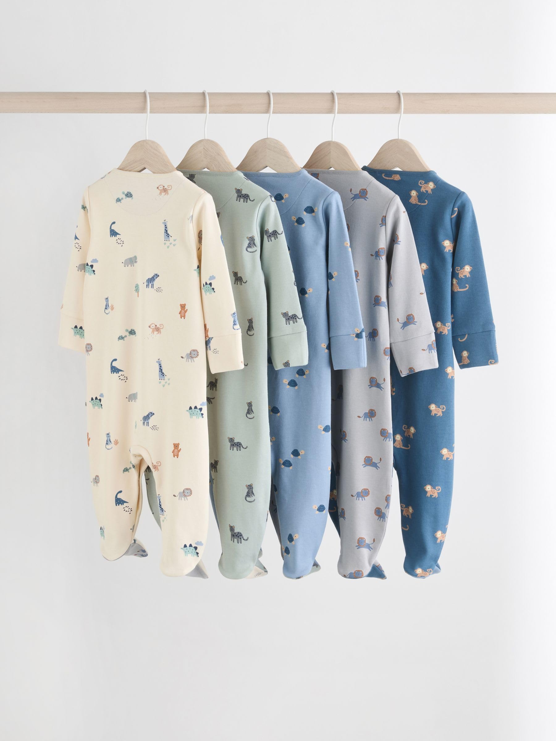 NEXT Bébé garçon Lot de 5 Dors-Bien à Motif bébé