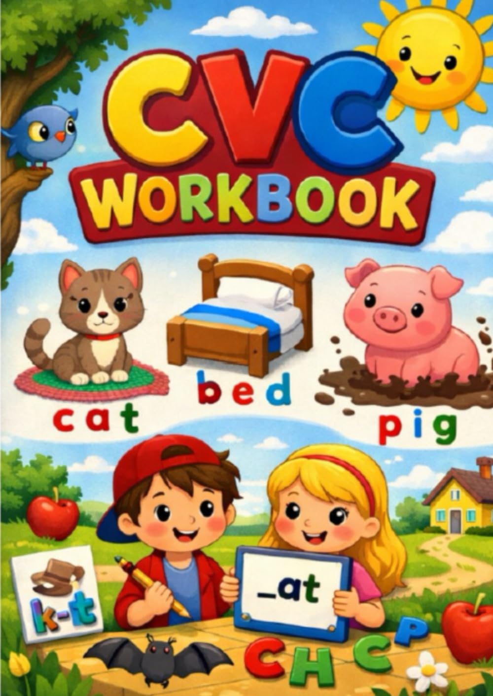 Kindergarten CVC Workbook