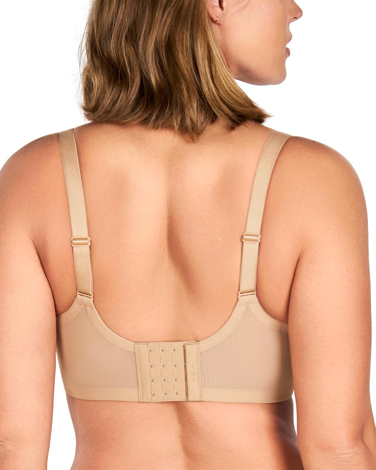 HSIA Minimizer Bra for Women - Air Mesh T-Shirt Full Coverage Seamless Bra Plus Size Underwire Padded Bra for Large Bust - Image 3