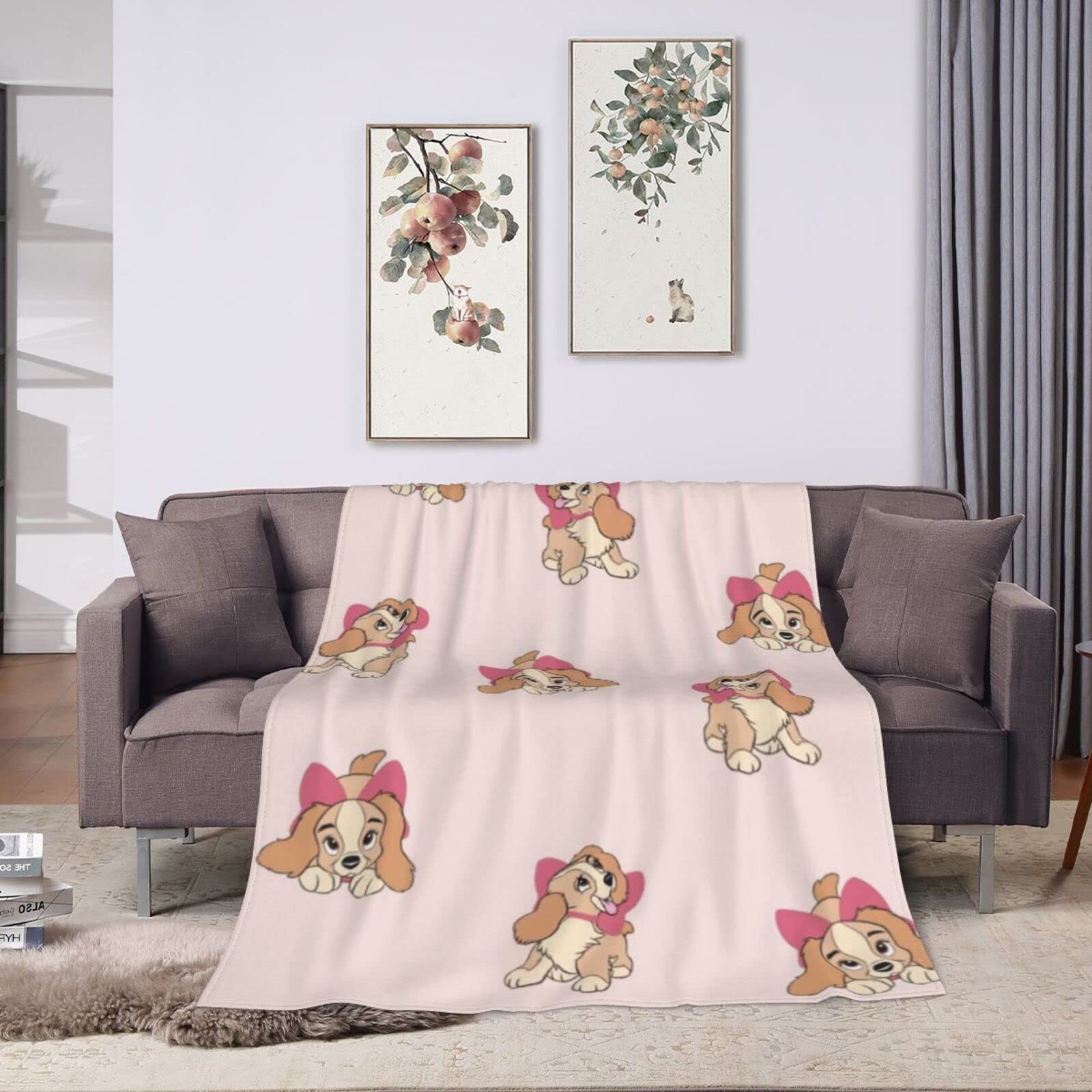 Amazon｜毛布 わんわん物語(2) アニメ 軽量 ブランケット フランネル