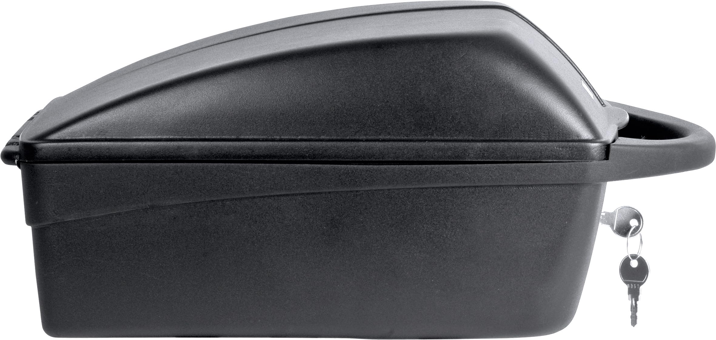 Polisport Fahrradgepäckträgerbox mit Quick-Release 5KG / 11L, Kunstoff, abschließbar, schwarz