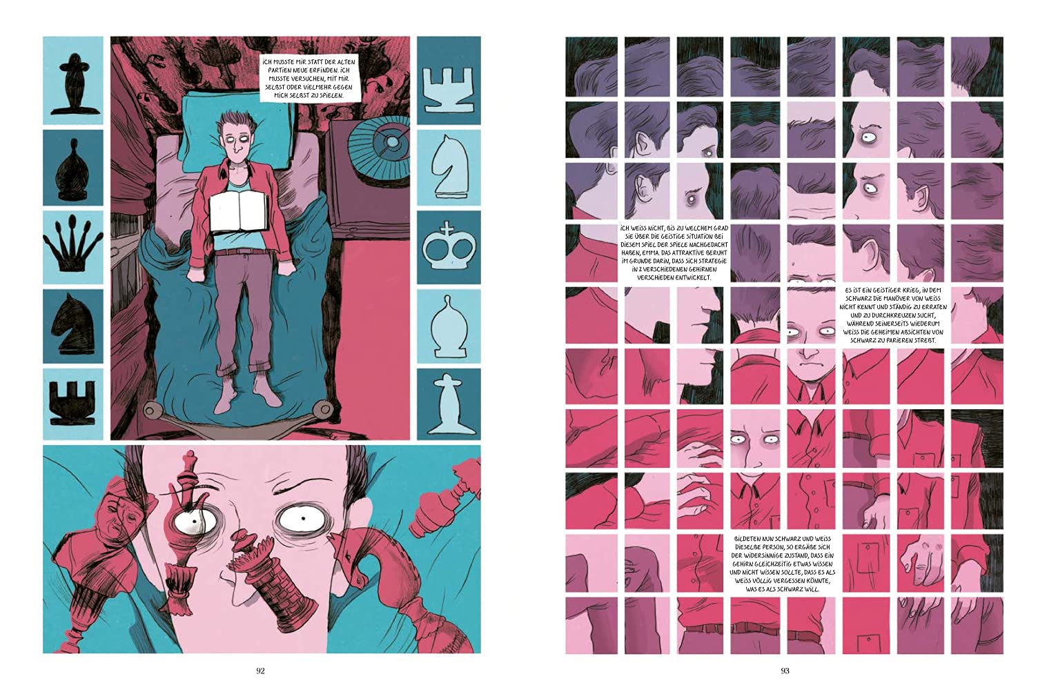 Die Schachnovelle: Graphic Novel nach Stefan Zweig