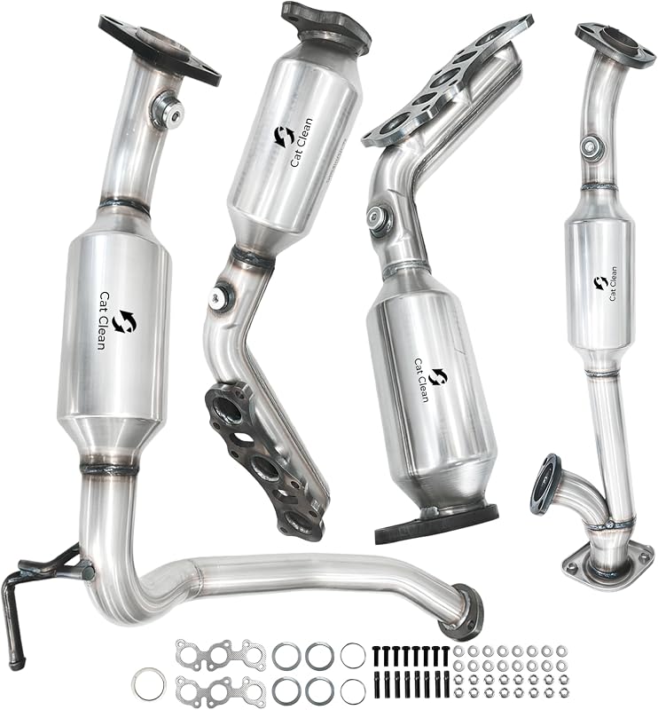 Kit com 4 conversores catalíticos CAT CLEAN para Toyota 4Runner e FJ Cruiser 4.0L V6
