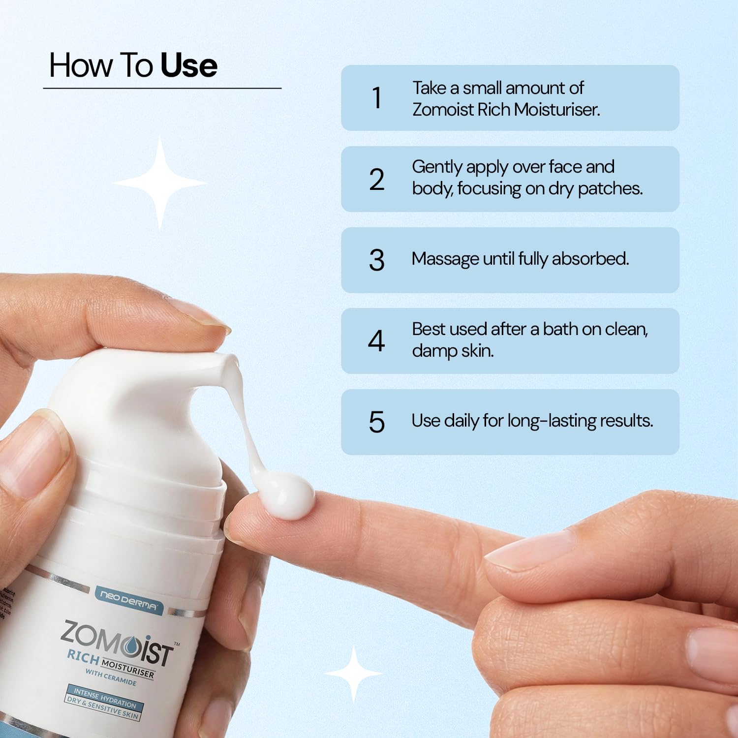 モデーア『大幅値下げ』 MOISTURIZER 50mL Neoderma Zomoist Rich Ceramides Moisturizer with Hyaluronic for