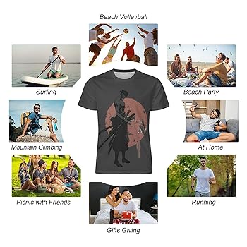 Amazon | [SHHEG] ONEPIECE ワンピース ロロノア・ゾロ 半袖 T