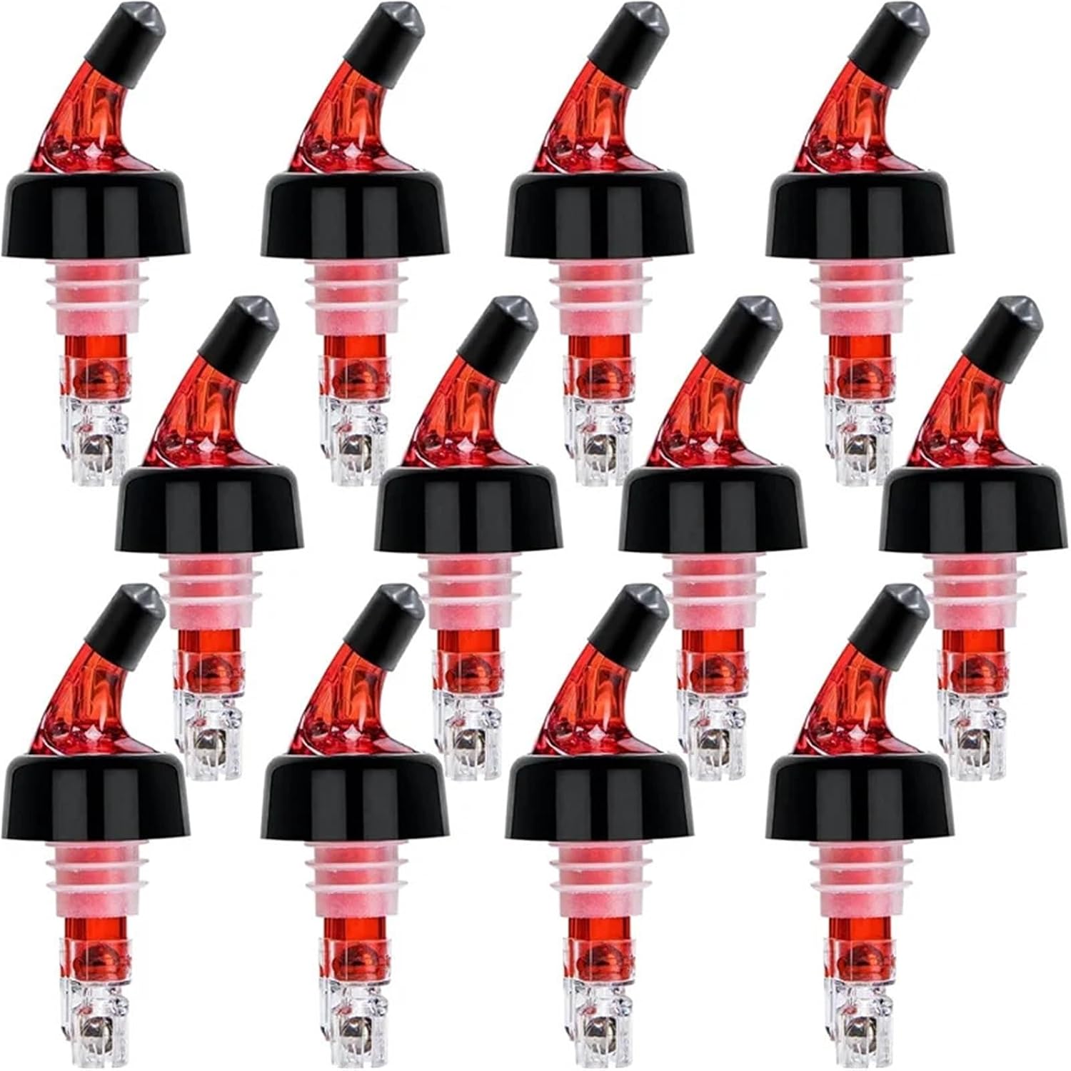 Wine Stoppers Automatic Measured Bottle Pourer Spout Liquor Pourers Jigger Quick Shot Spirit Measure For Keeping Champagne Fresh