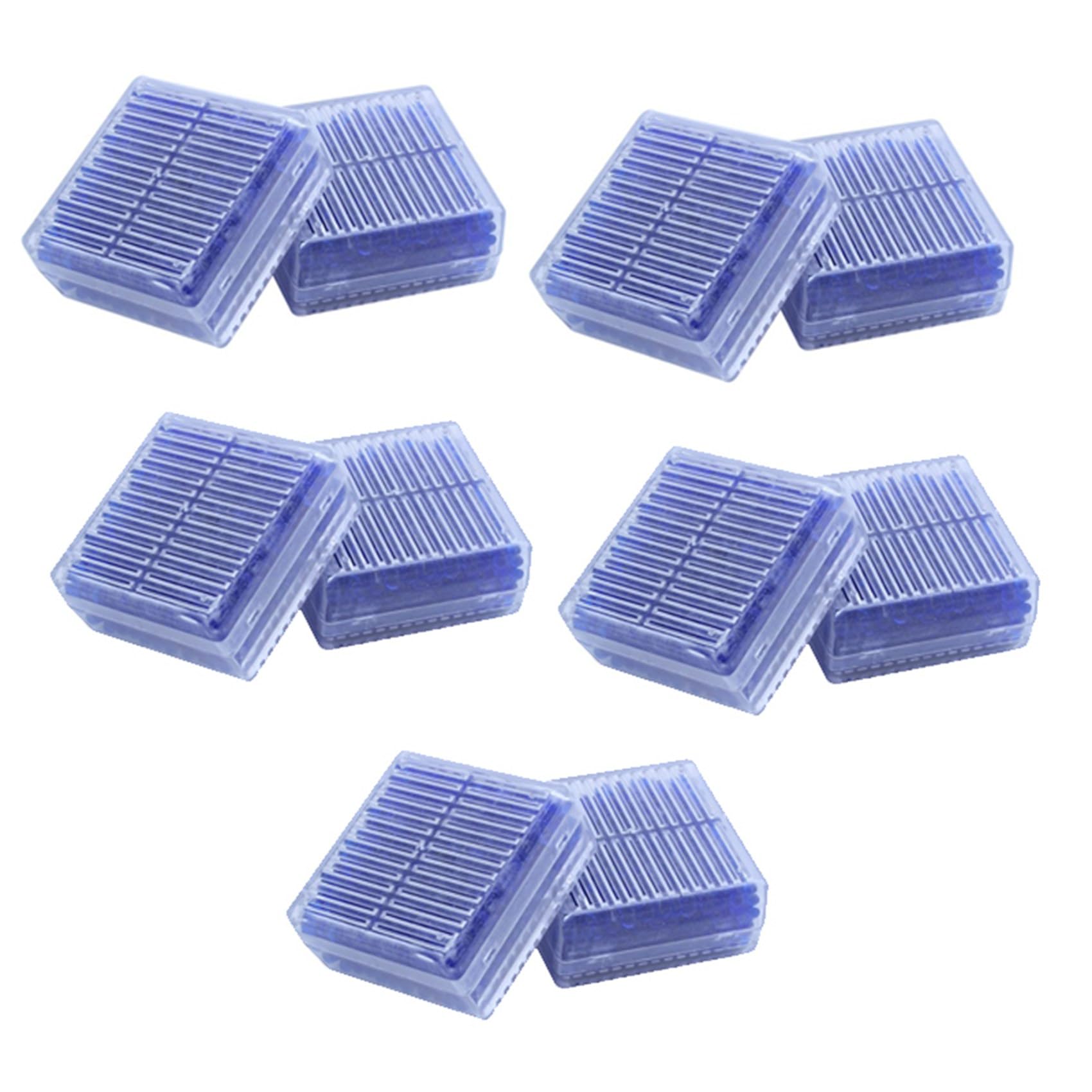 Hndhbfgrt 10pcs Blue Indicating Silica Gel Desiccant Moisture for Absorb Box Reusable