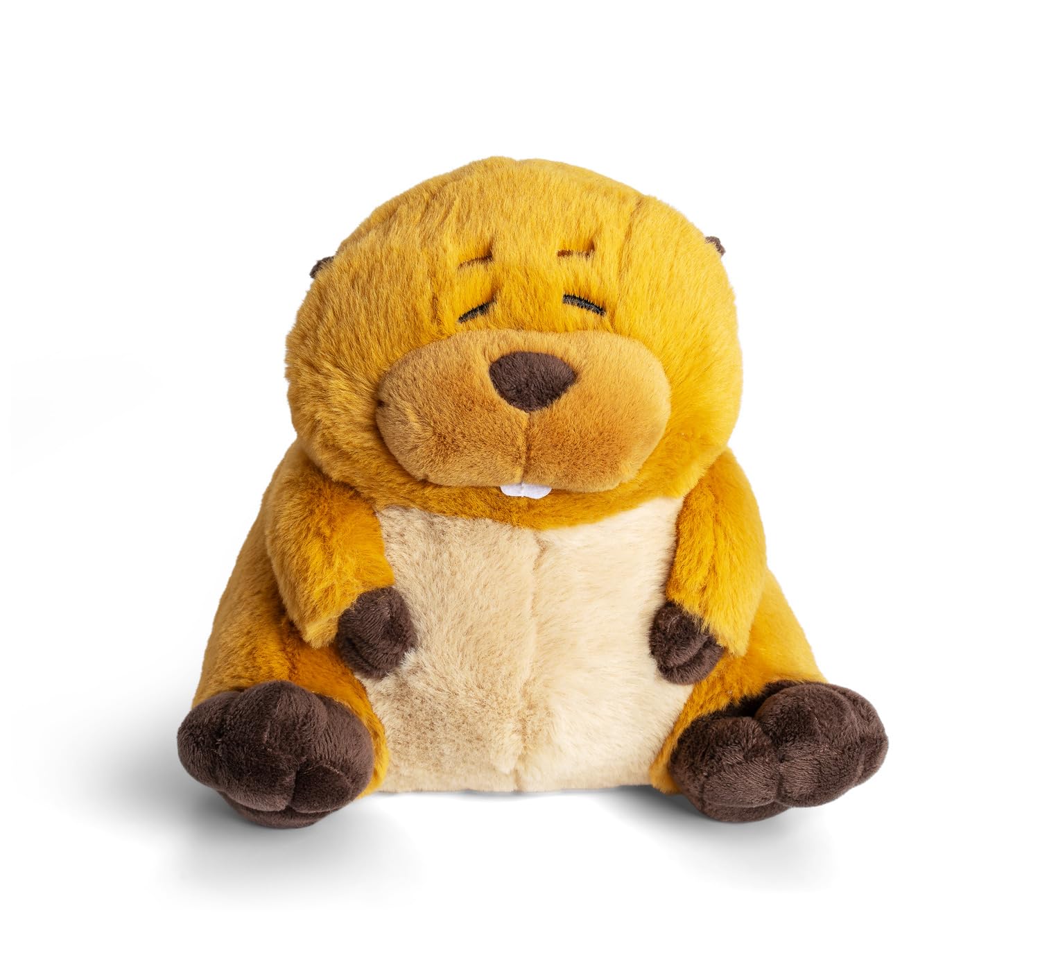 Simba Disney Pixar Hoppers Loaf Beaver Plush Toy, Soft Flannel Cuddly Figure, 22 cm, Officially Licensed Toy for Kids and Fans, Collector and Cuddly Toy