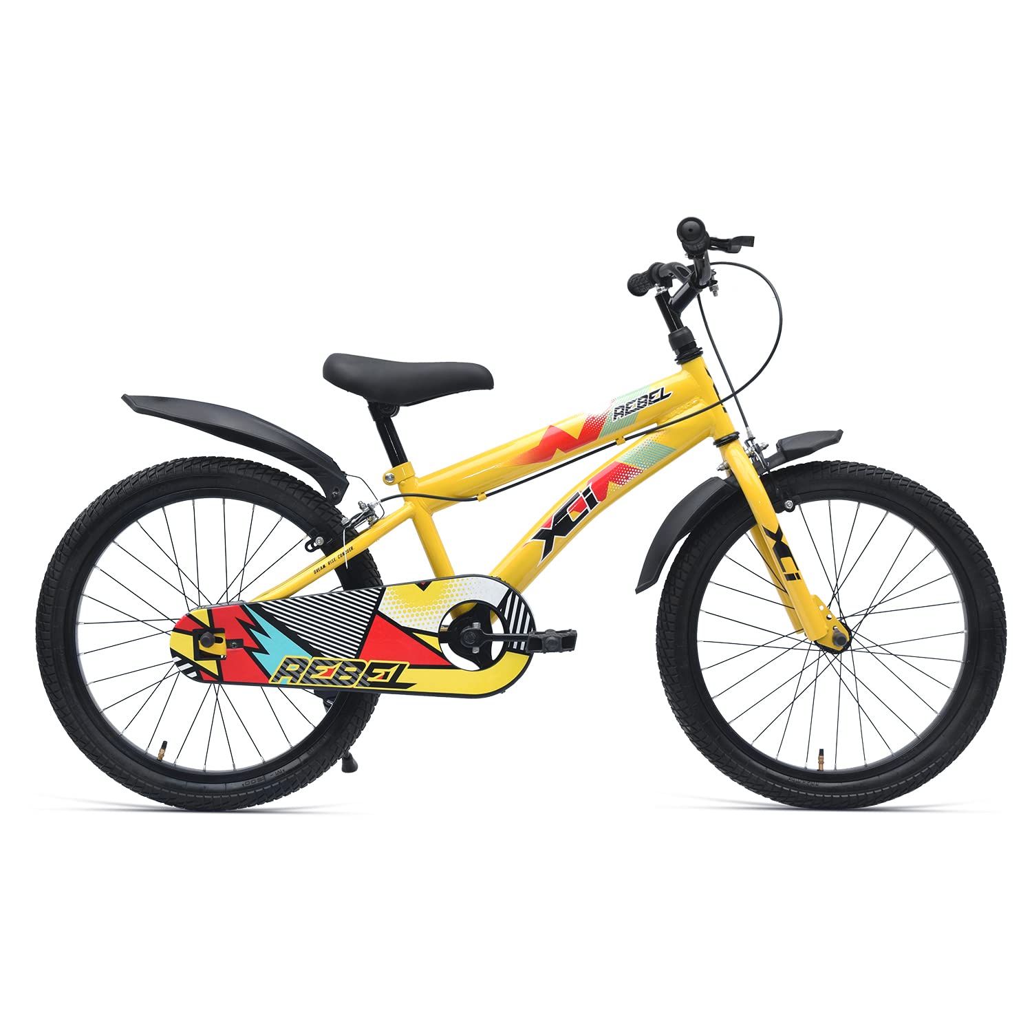 XCi Rebel 20T Yellow Kids Cycle, Single Speed Steel Frame Cycle, Ideal for 6-8 Years Unisex (B0BY5JLSNN) Amazon Price History, Amazon Price Tracker