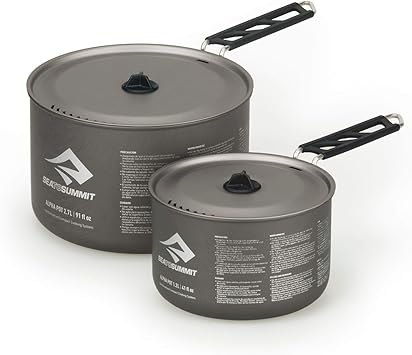 Sea to Summit Alpha Lightweight Aluminum Camping Cook Pot