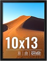 Vista 51 de LaVie Home Marco de fotos de 2 x 3, marco de fotos negro de 2 x 3 con plexiglás HD, marco de visualización de 2 x 3, 1 paquete, colección clásica