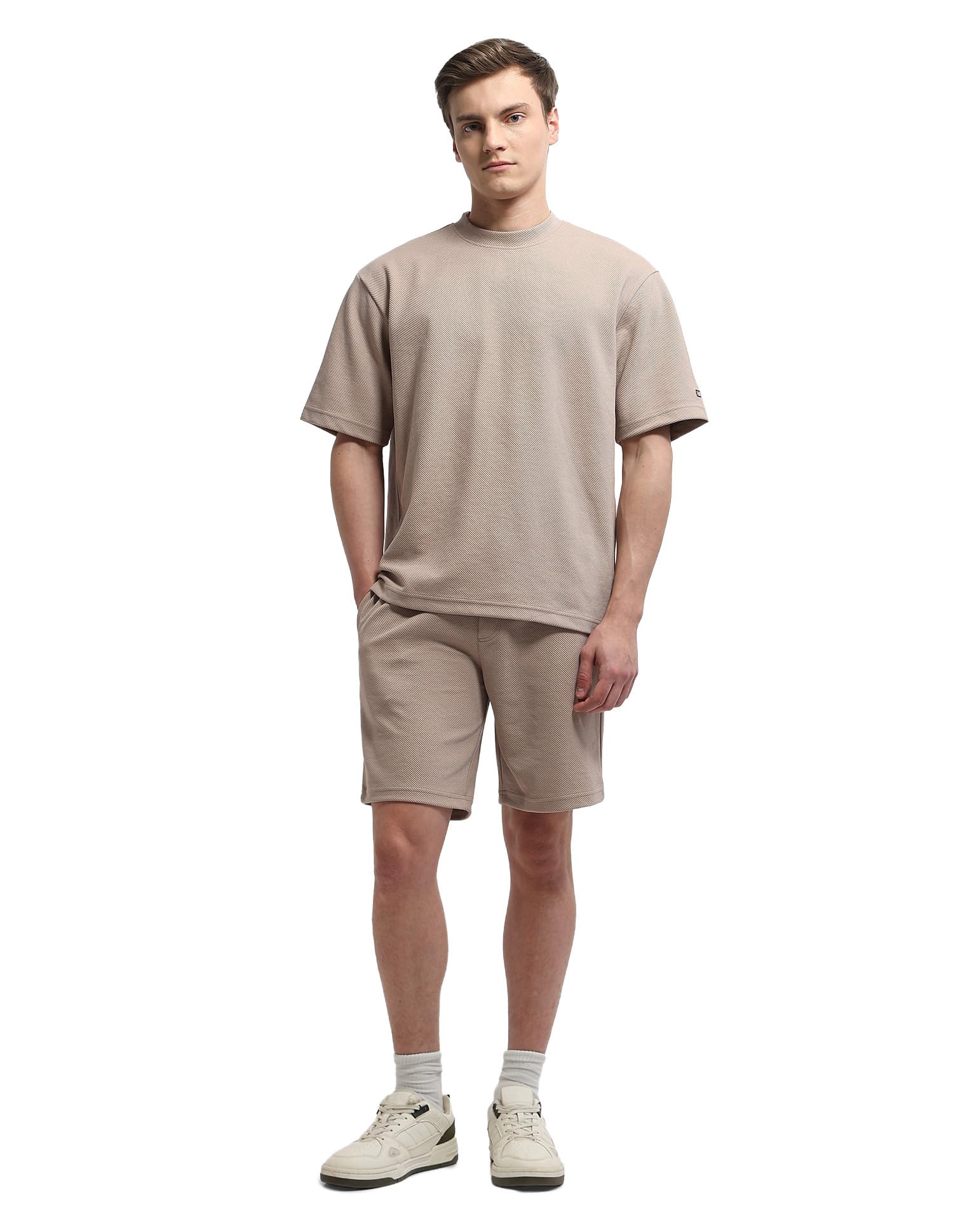 arrow sports Arrow Sport Men'S Patterned Knit Relaxed Fit Set-picture-37