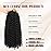Dansama Passion Twist Hair Water Wave Braiding Hair for Butterfly Style Crochet Braids Bohemian Hair Extensions (12inch (Pack of 7), 1B)