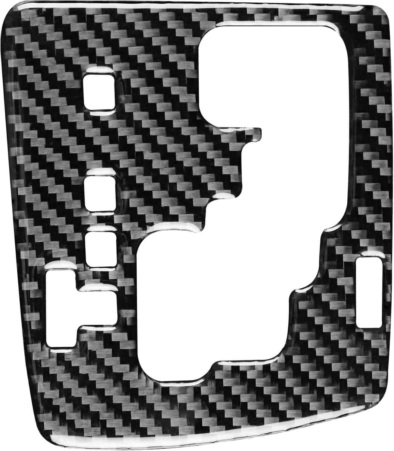 Carbon Fiber Frame Cover Trim Sticker Accessories Decoration Compatible with Mazda3 Axela Mazdaspeed3 BK 2010-2013 (Classic, Automatic Gear Shift Dashboard Frame 54)