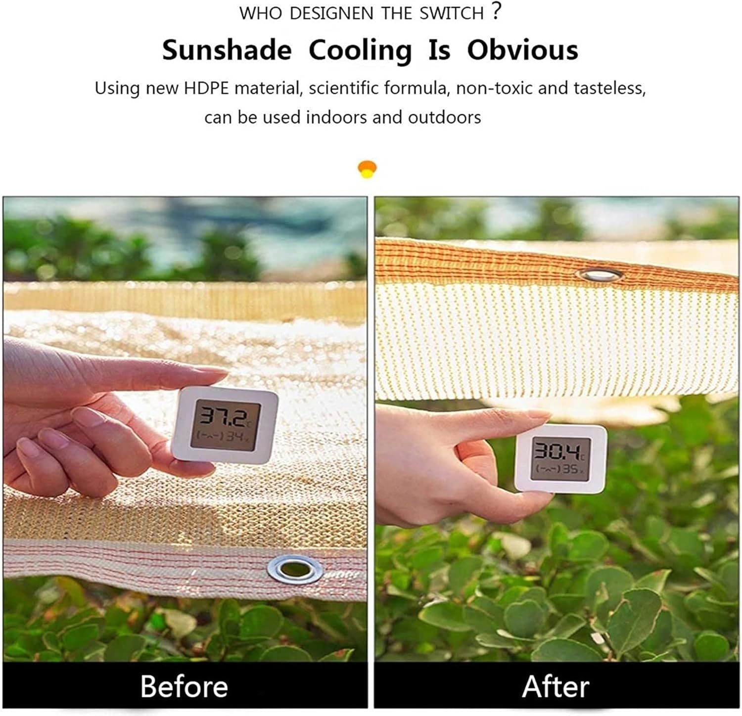 Sun Protection Shade, Outdoor Sun Shade Cover, Shade Cloth for Greenhouse, Plant Cover, Pergola, Backyard Patio, Chicken Coop, Barn Kennel