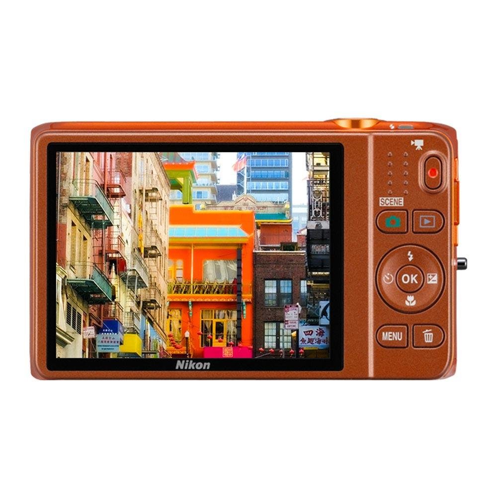 28 Nikon COOLPIX S6500 レッド Buy Nikon Coolpix S6500 16MP Point and Shoot Camera (Red