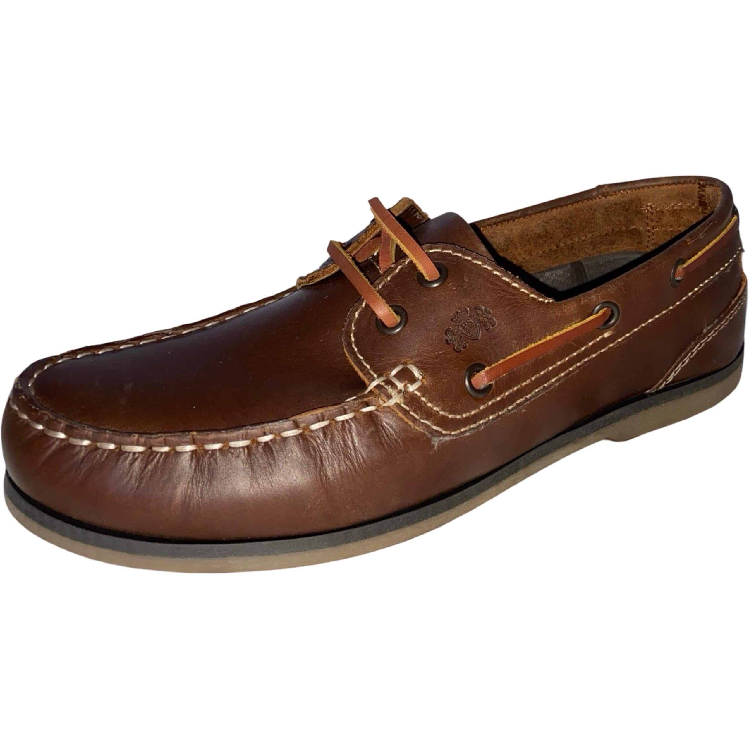 Catesby - Zapatos de plataforma estilo barco con cordones de piel nobuck para mujer