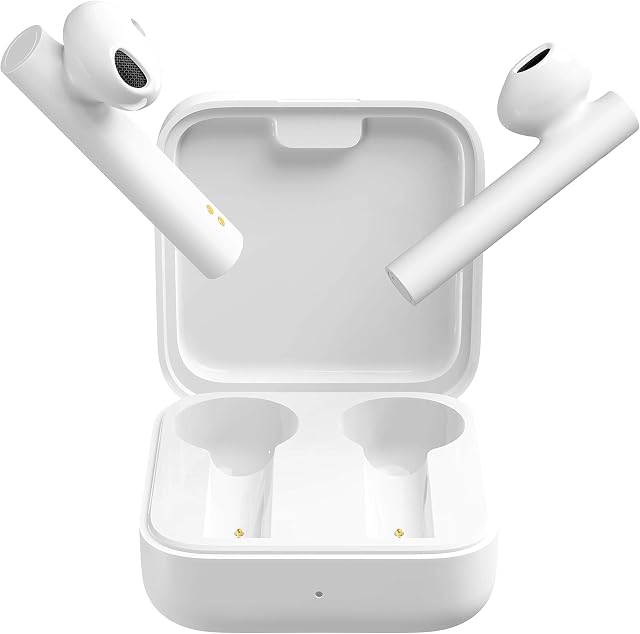 XiaoMi True Wireless Earphones 2 Basic The new headphones have a longer battery life. With excellent sound quality, easy to adjust. White (international edition), Mi True Wireless Earphones 2 Basic