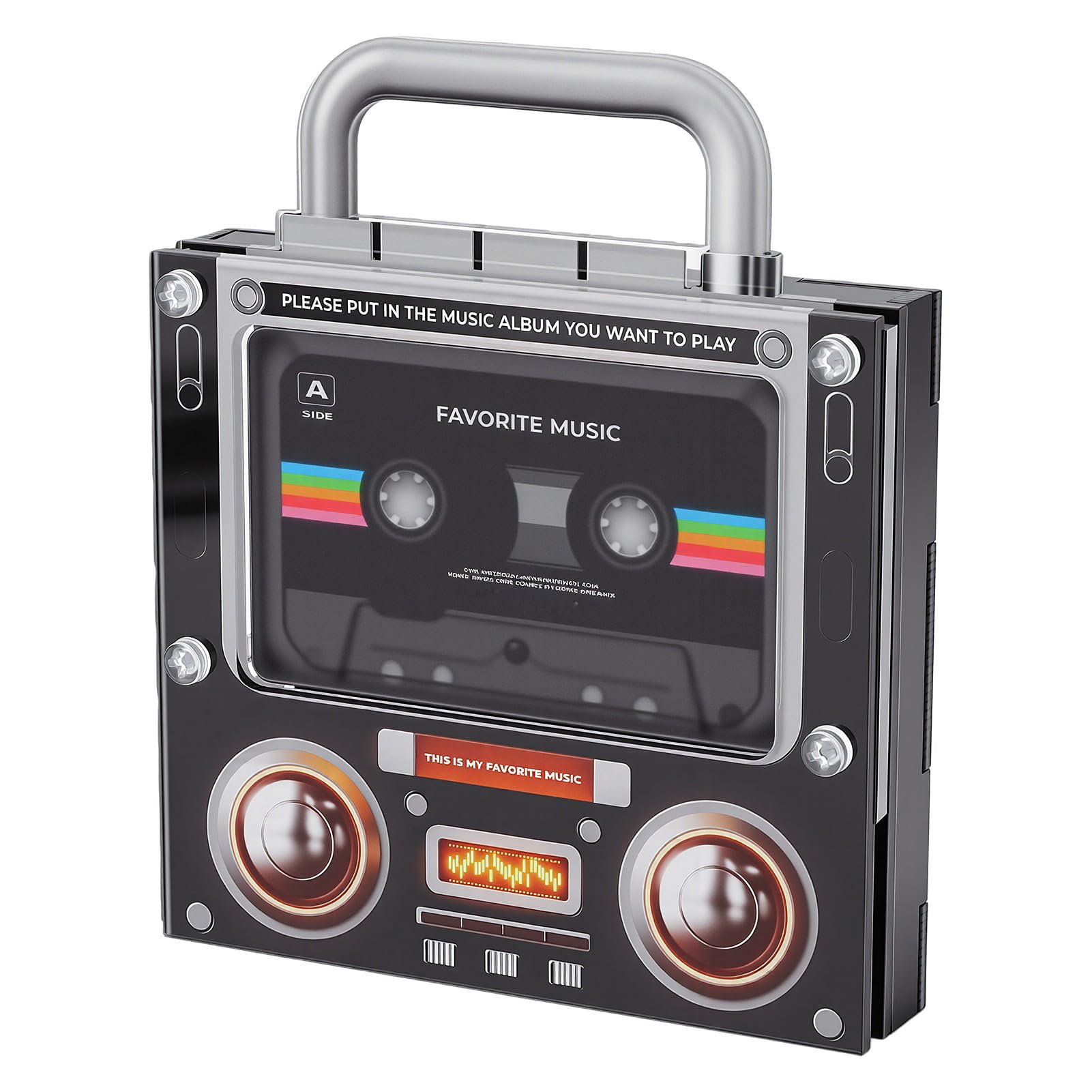 Magnes na lodówkę z Odtwarzaczem Kaset, pamięć 256GB, do Kuchni