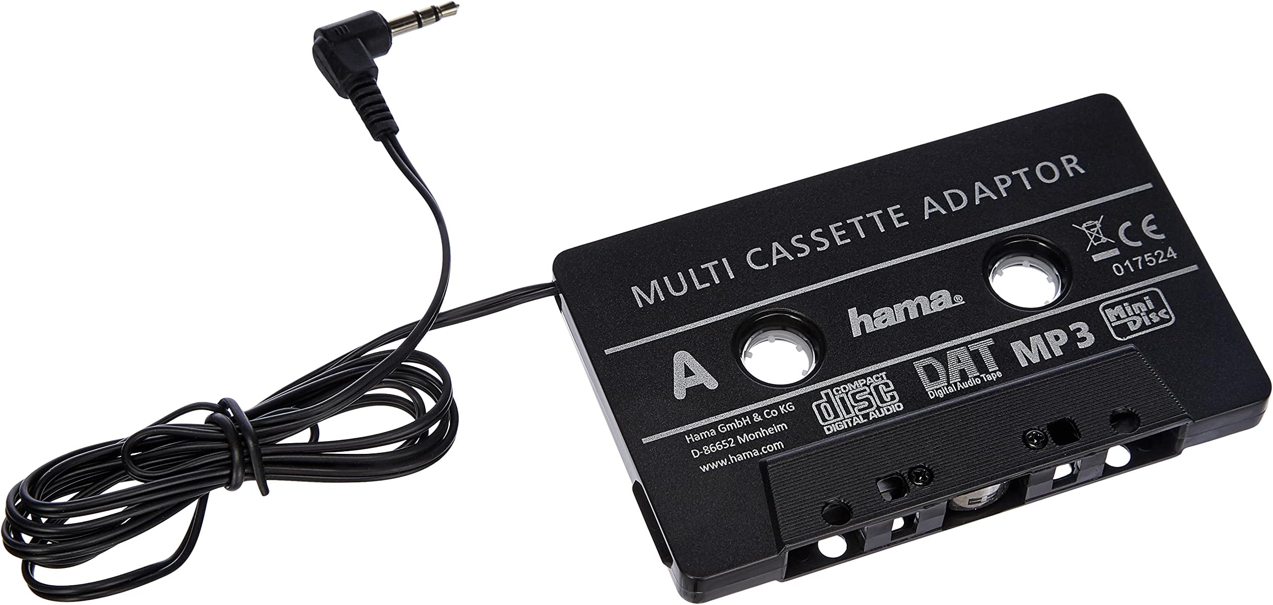 Hama Car Cassette Adaptor Black
