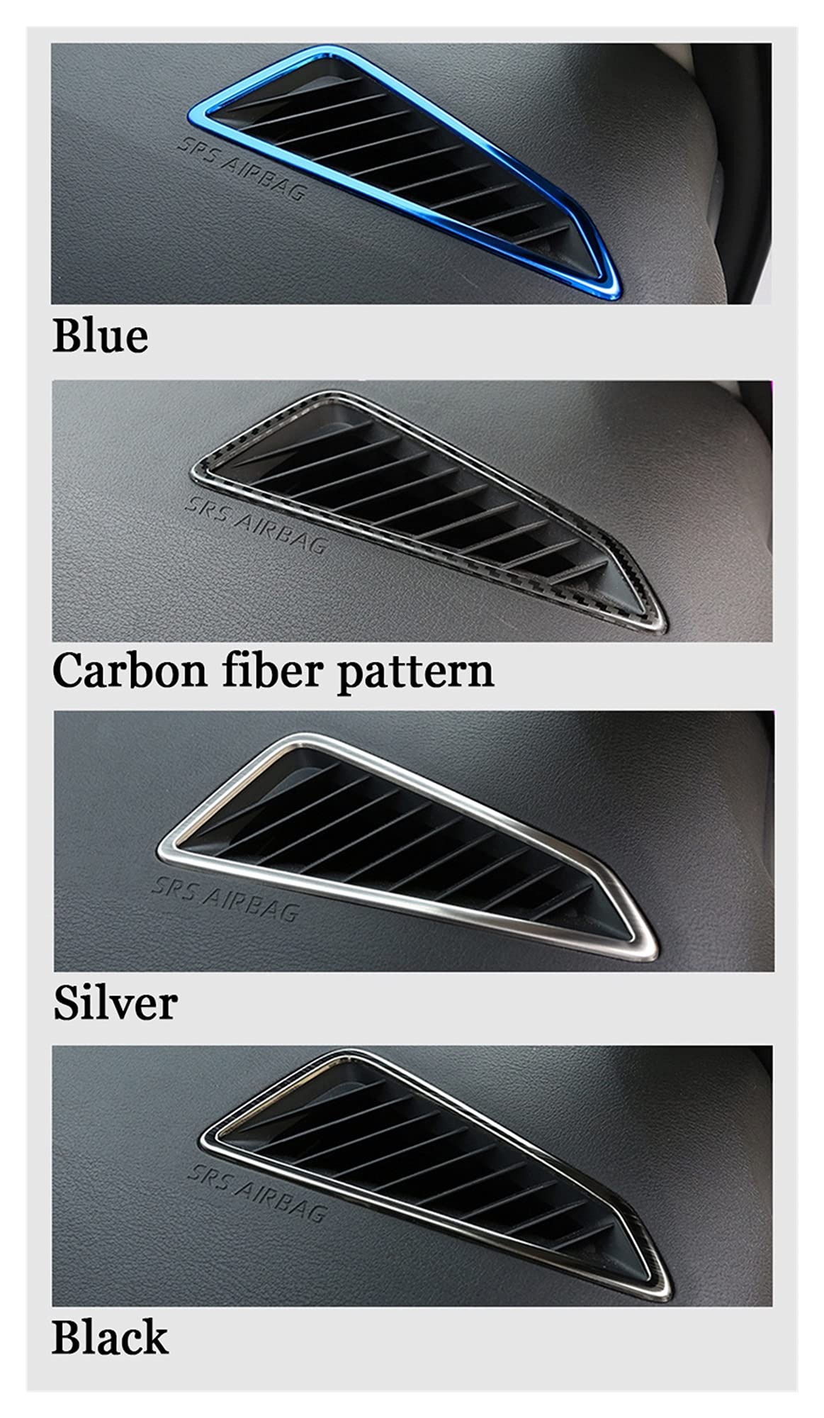 Cubierta De Ventilación De Fibra De Carbono Para Toyota Corolla 2019-2024 - Protección Y Estilo, Fácil Instalación