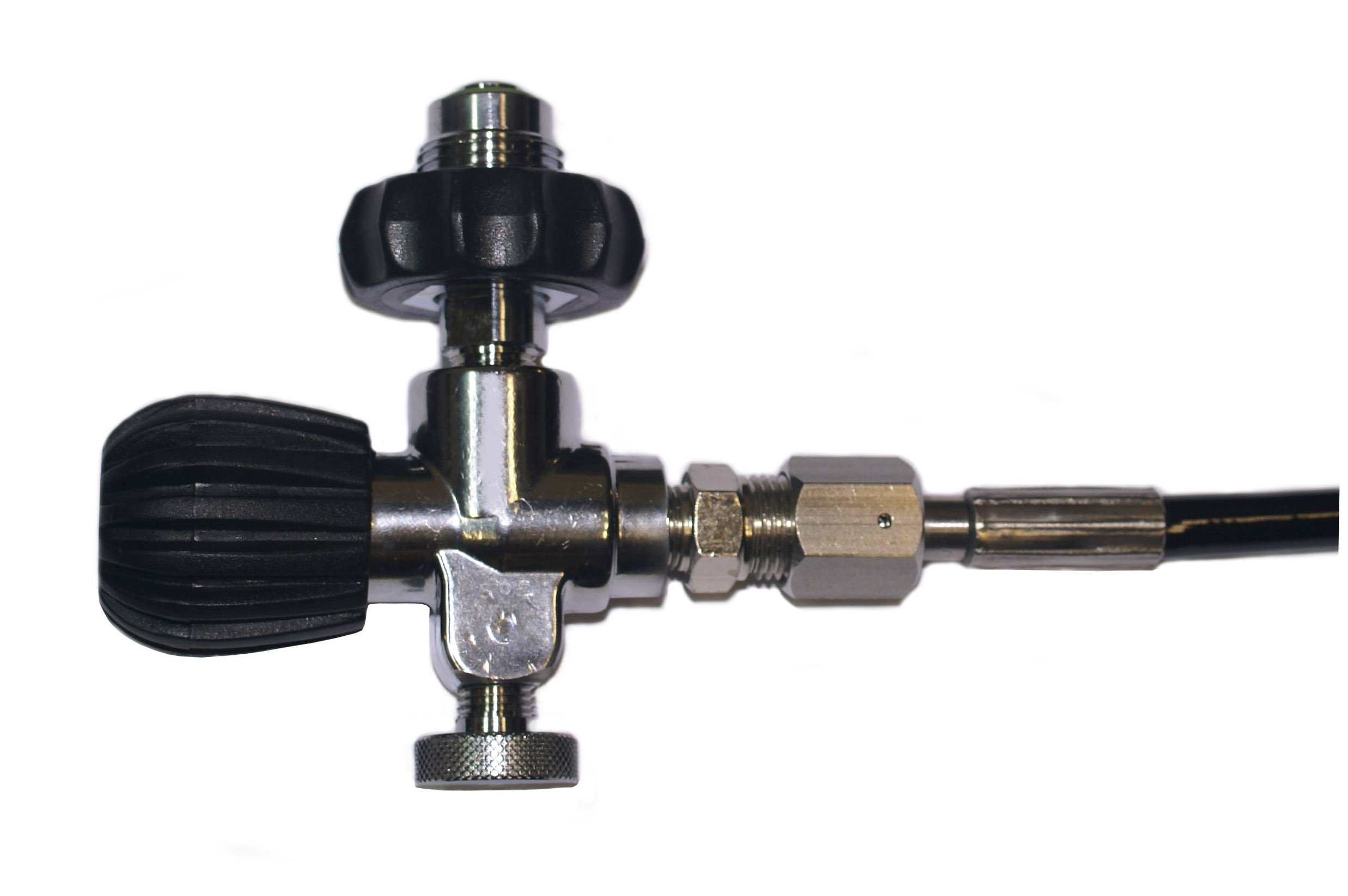 Grifo DE Carga para COMPRESOR, DIN 200/300 (Bauer/LW)