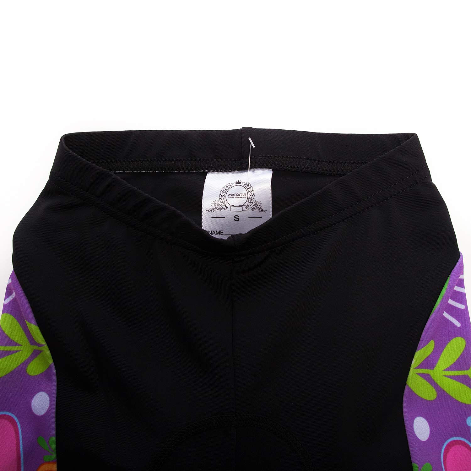 Radtrikot für Kinder, kurzärmelig, Cartoon-Rennrad, Mountainbike-Set, Oberteil, kurz, für Mädchen und Jungen, atmungsaktiv