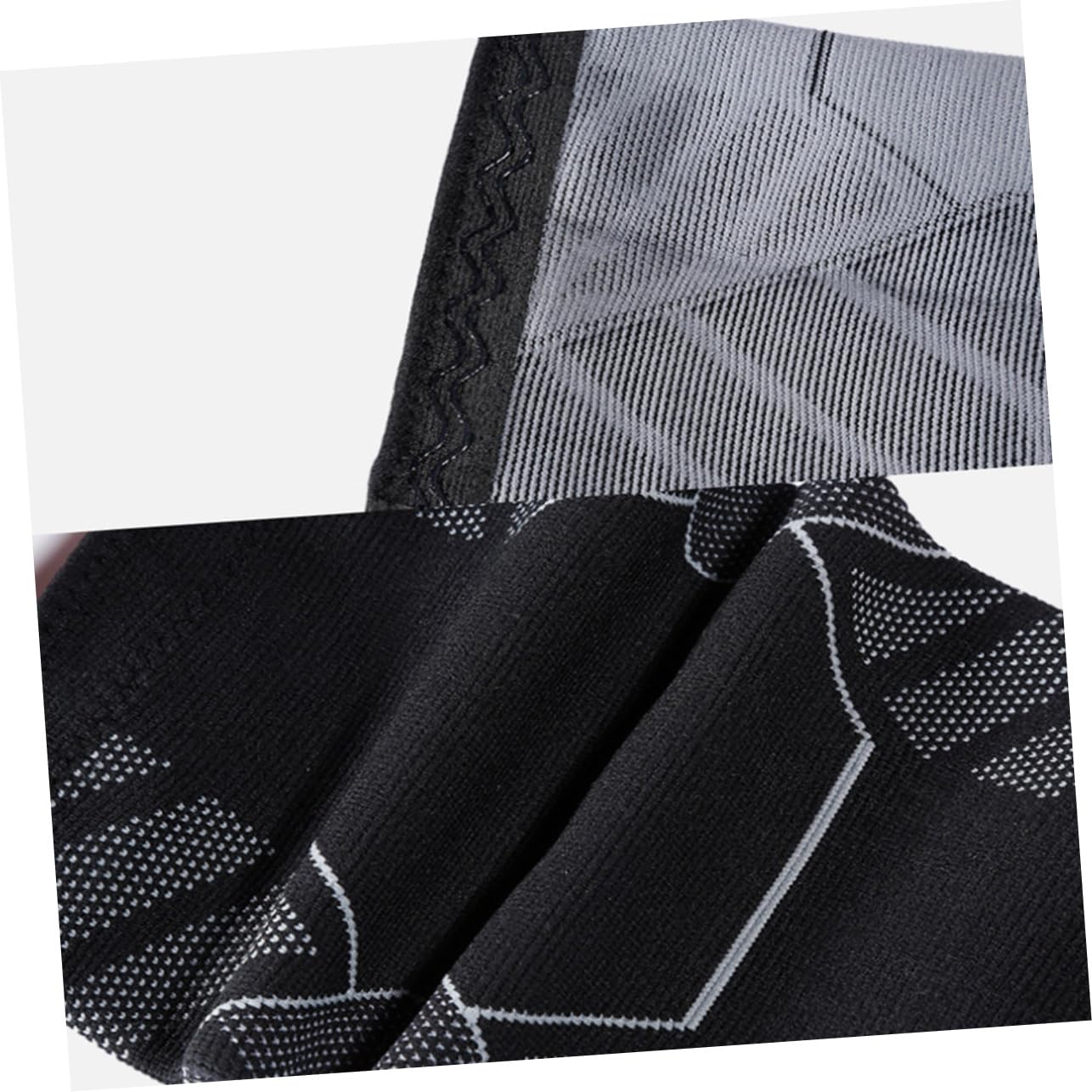 HAPINARY Low Profile Knee Pads for Running Anti-Slip Protection Brace for Sports Leg Brace Silicone Pads Basketball Hiking Football