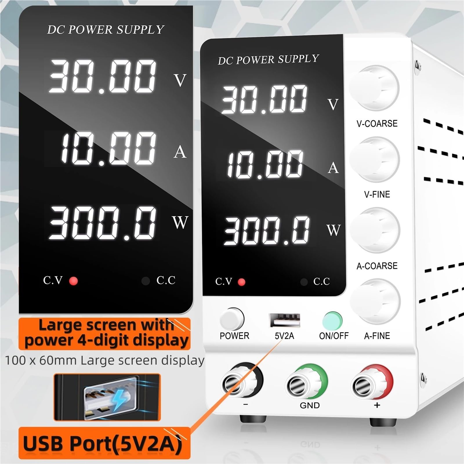 Zasilacz laboratoryjny, Regulowany zasilacz impulsowy prądu stałego Zasilacz laboratoryjny Zasilacz laboratoryjny Prąd wyjściowy wstępnie ustawiony Interfejs USB(605D)