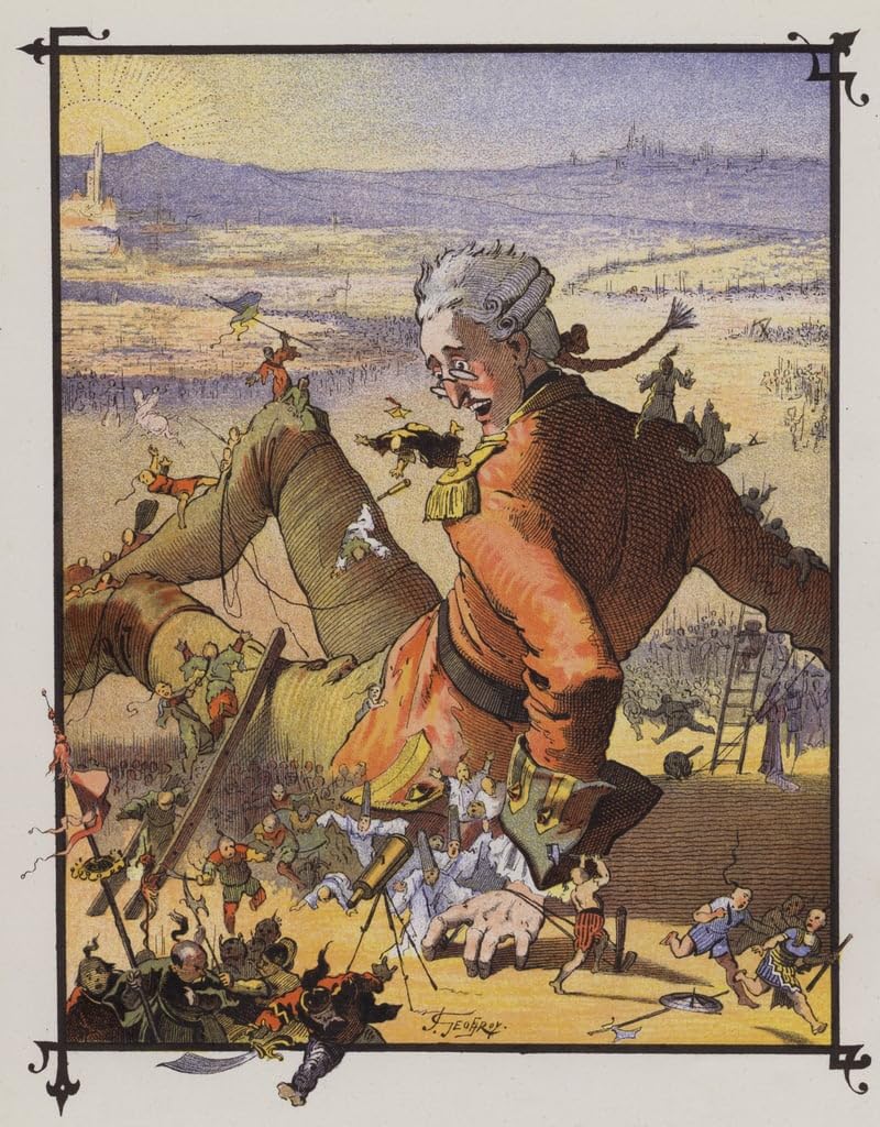 Impression d'art Geoffroy Gulliver au format 60x90cm de qualité musée vintage - 5