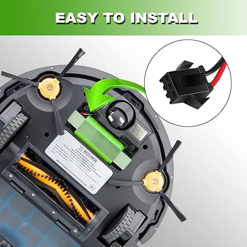 Miniatura 5 de Batería de repuesto para Eufy RoboVac 11, 11S, 30, 30C, 15C, 15T, 12, 35C, 15C MAX, para Ecovacs Deebot N79S, 500, N79, DN622, para aspiradoras