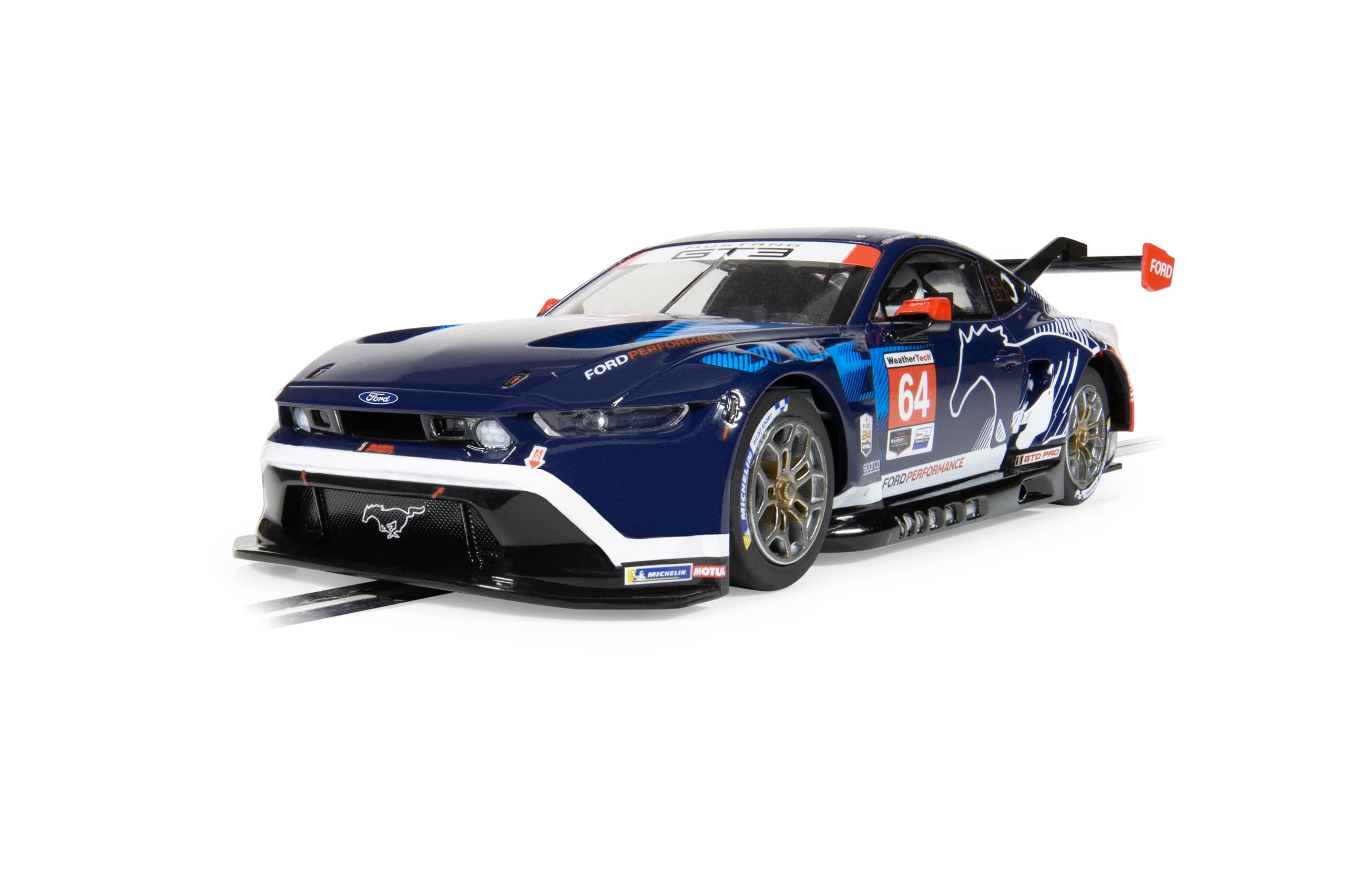 Amazon.com: Scalextric C4503 Ford Mustang GT3 - Multimatic